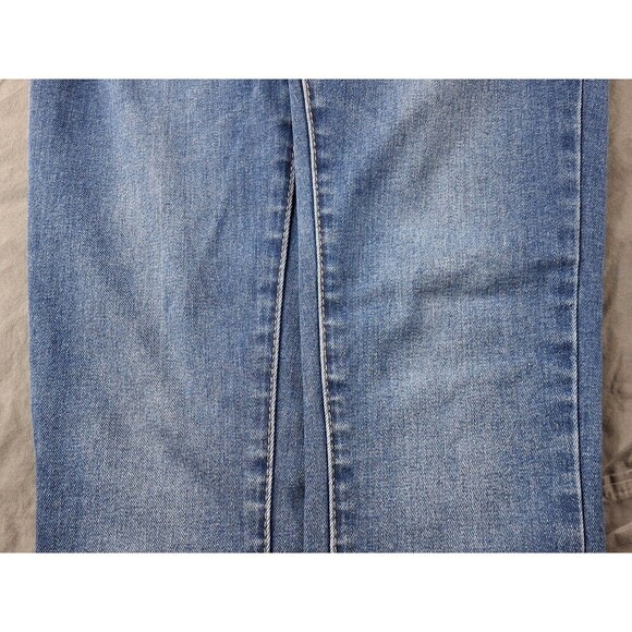 WAX JEANS "BUTT I LOVE YOU" 3/26 BLUE WOMENS JEANS DARK BLUE LIGHT WASH - Picture 7 of 15